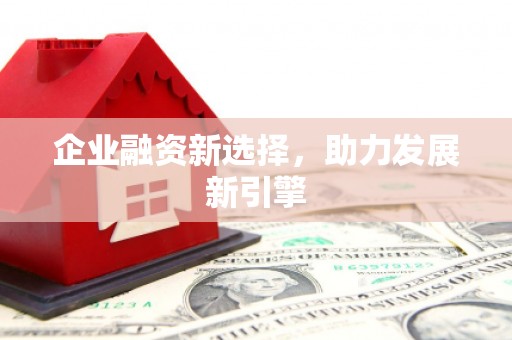 旬邑企业融资新选择，助力发展新引擎