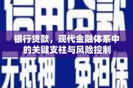 旬邑银行贷款，现代金融体系中的关键支柱与风险控制