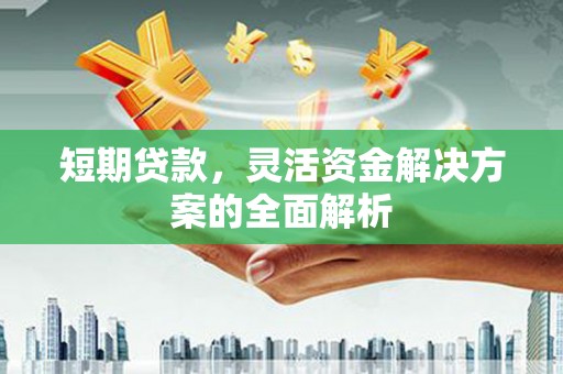 旬邑短期贷款，灵活资金解决方案的全面解析