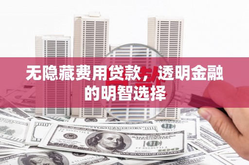 旬邑无隐藏费用贷款，透明金融的明智选择